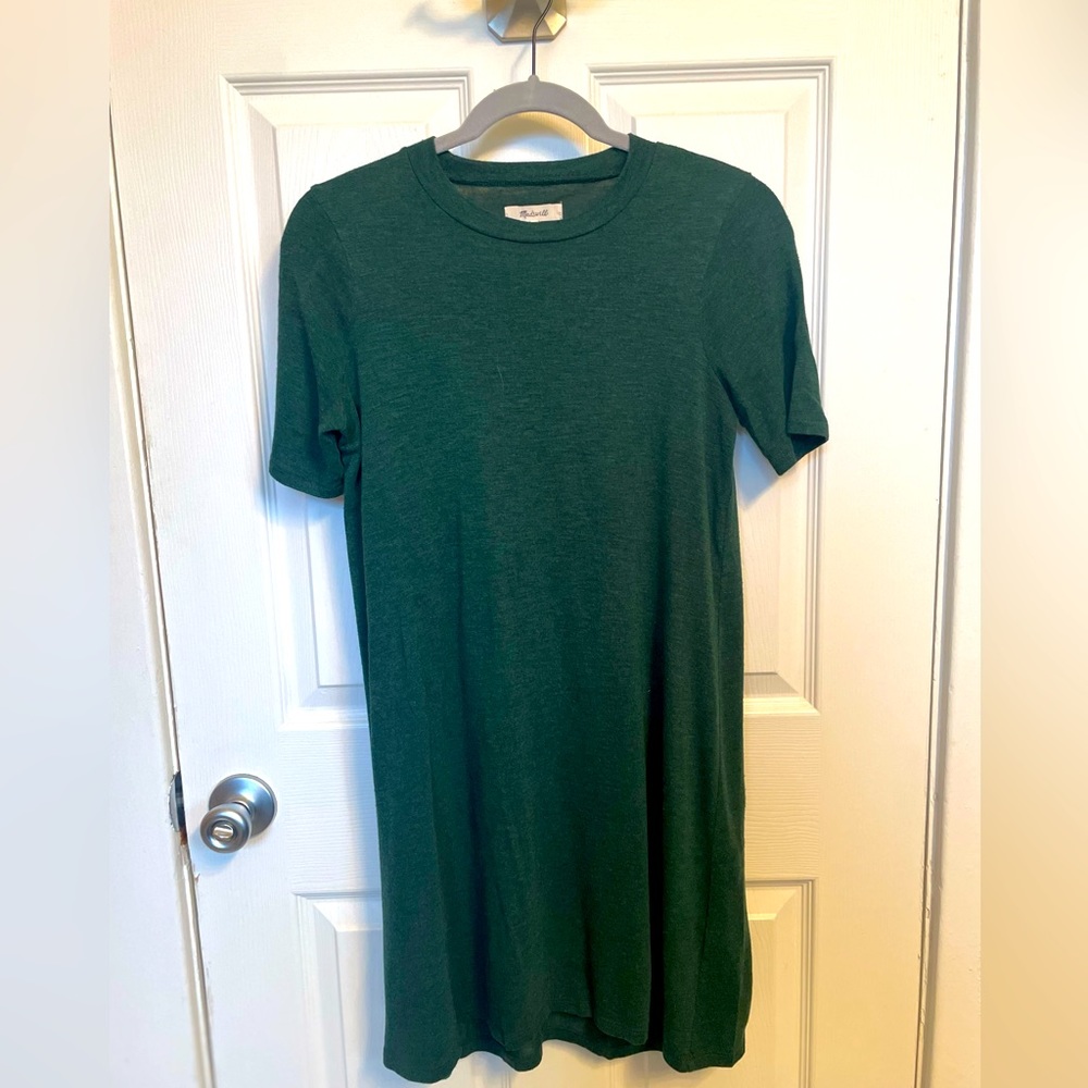 Madewell Mockneck Boxy Tee Dress